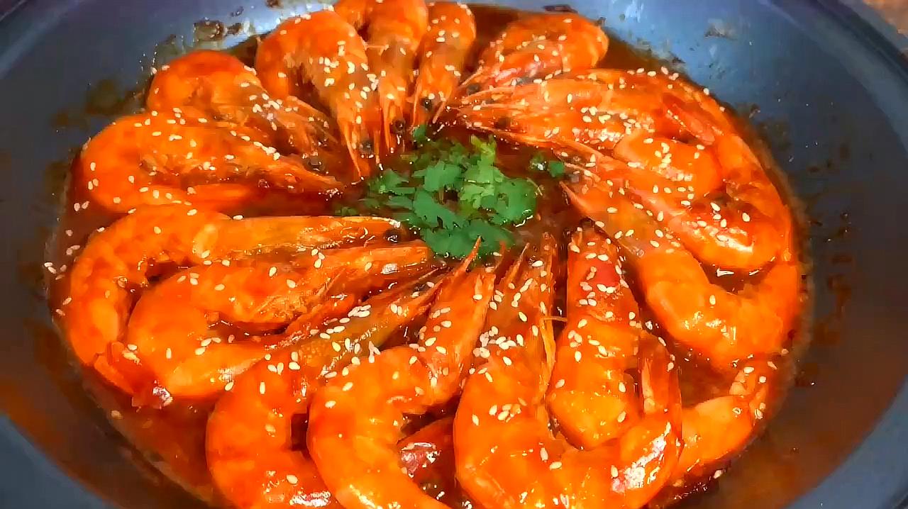 茄汁油焖虾营养高味道好轻轻松松就能做好吃到舔手指下饭