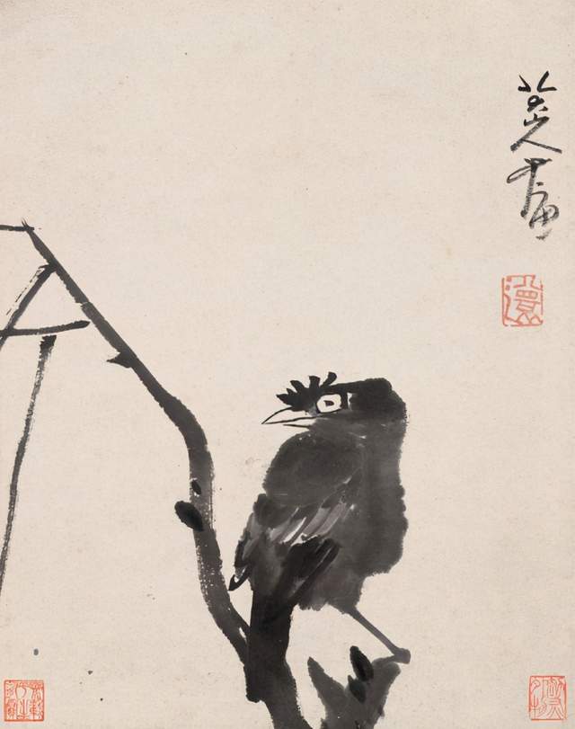 八大山人花卉作品欣赏
