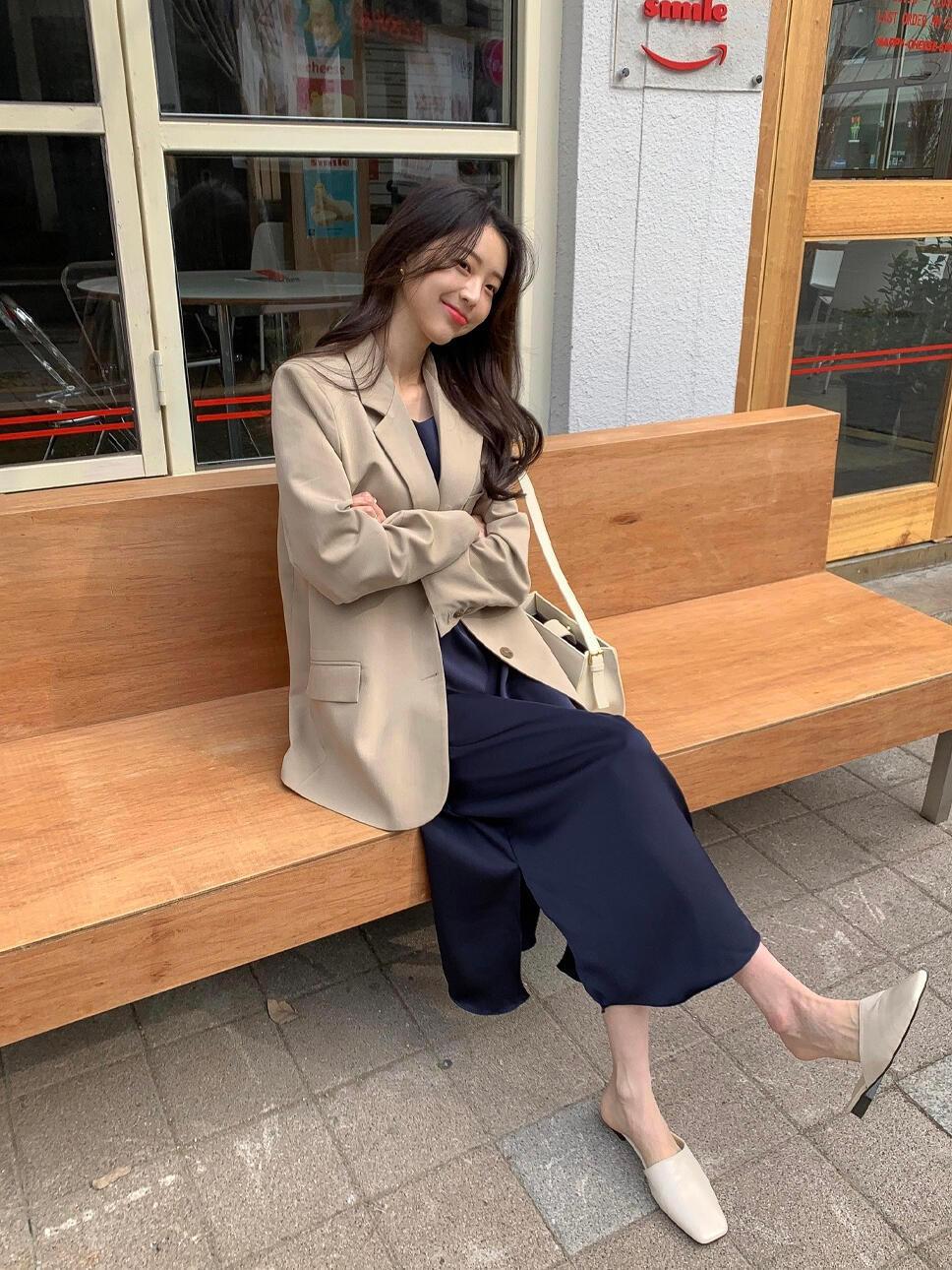 韩国小姐姐ins风春夏日常穿搭