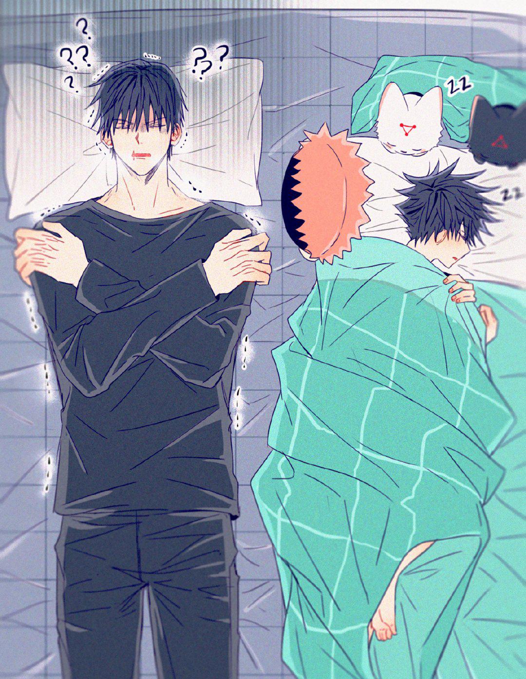 神仙太太的虎杖父子vs伏黑父子又更新啦