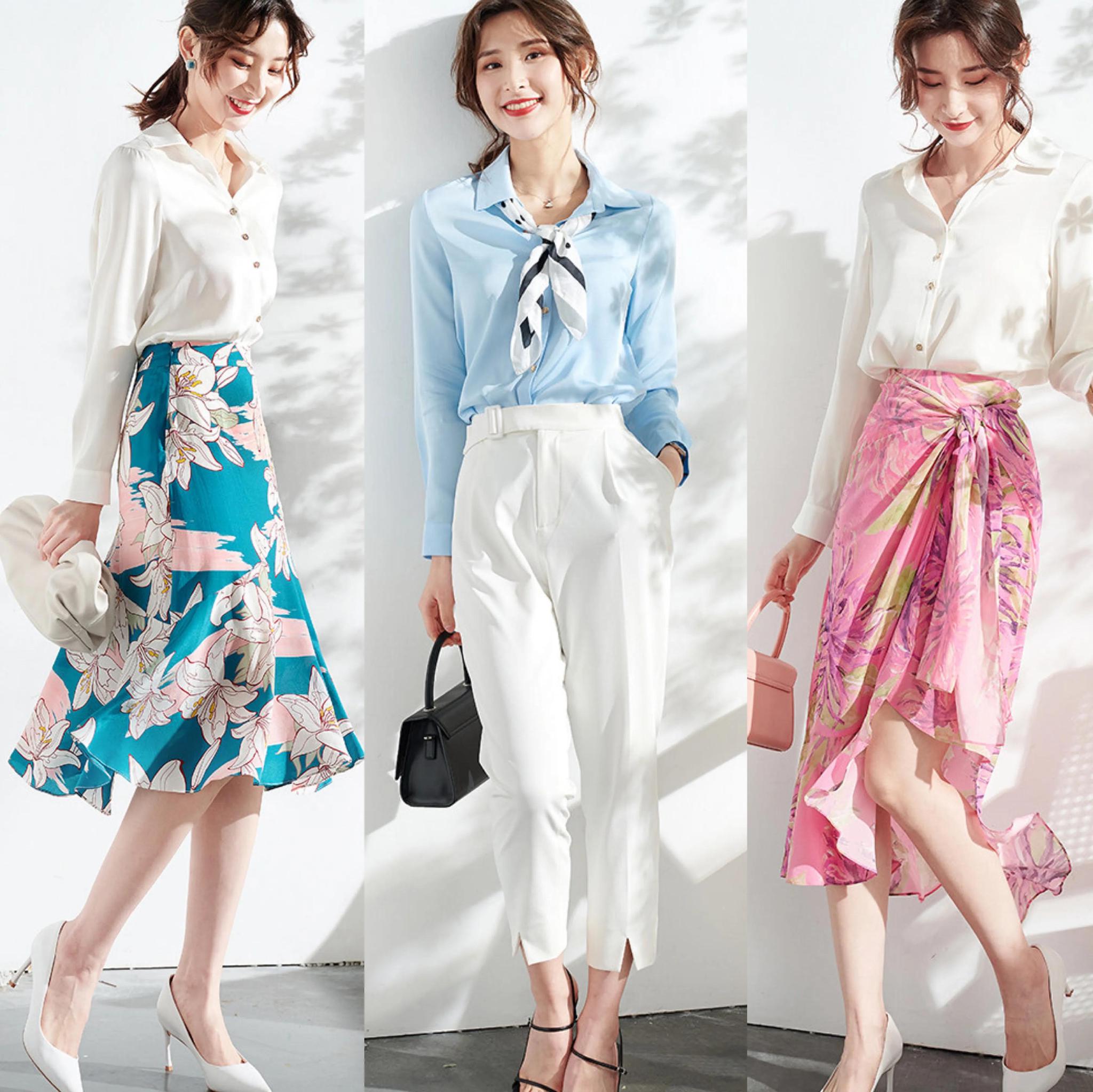 80后女生,夏天这几套装扮足矣,"一衣多穿"不俗不媚