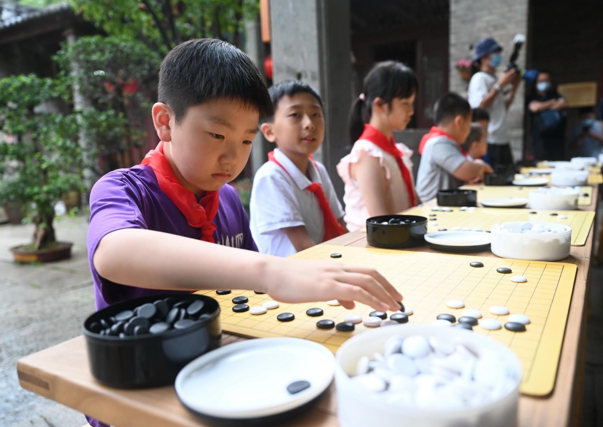 围棋围棋国手走进福州校园