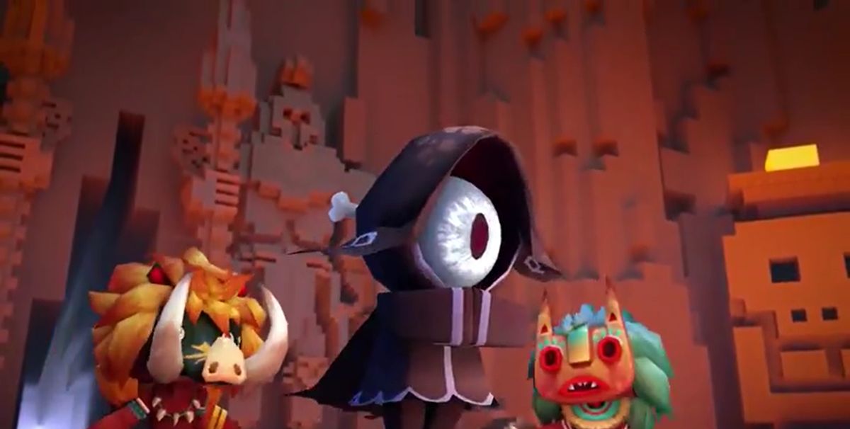 在宣传片里面,野人和地心人,应该是一方的.