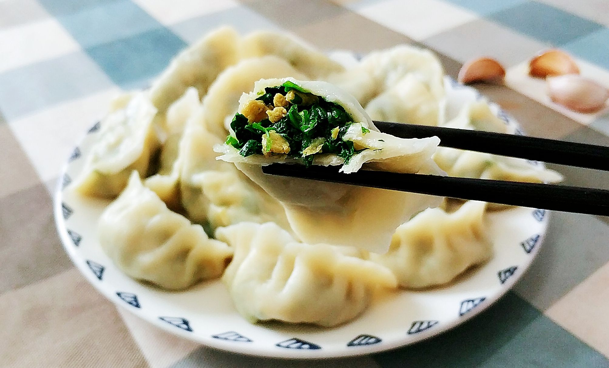 碰到这种野菜不要错过了,用它包水饺,不仅美味,而且还营养丰富