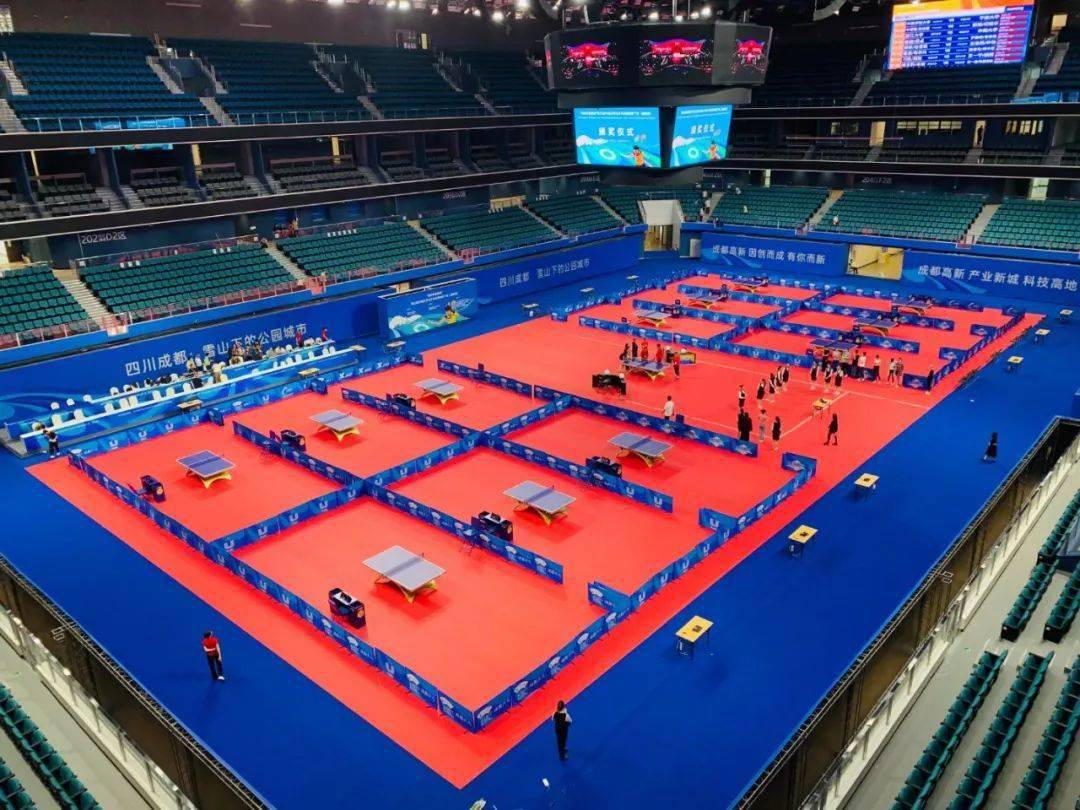 新场馆首次亮相大乒赛超级对决中国大学生乒乓球锦标赛开战