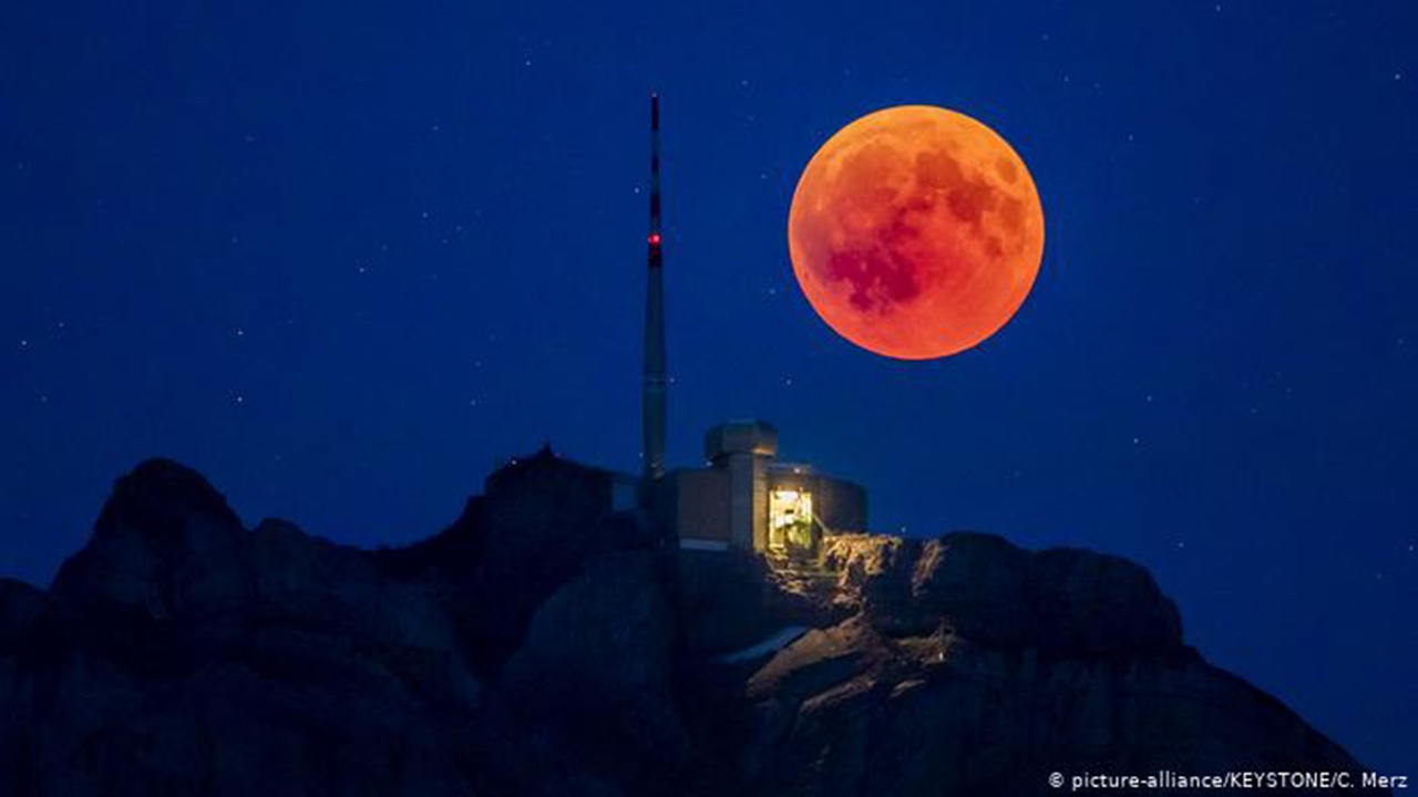 血月对于今天的人来说,月食只是正常的天象.