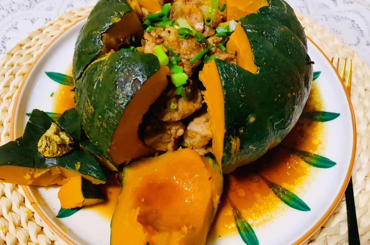 色香味俱全的贝贝南瓜蒸排骨|贝贝|南瓜|排骨_新浪新闻