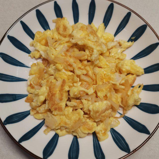 干贝炒鸡蛋,简单易做,鲜香下饭