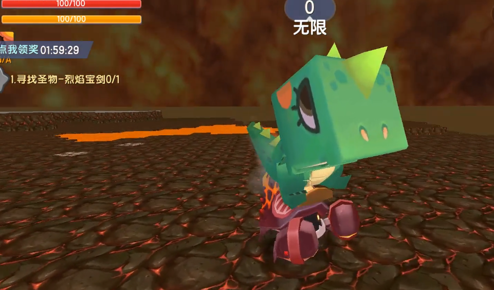 迷你世界:焱焱蟹可以当坐骑,除了麒麟,只有它能够在岩浆上行走|迷你世