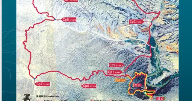 跑友：整体海拔两千，大部分赛道处无人区