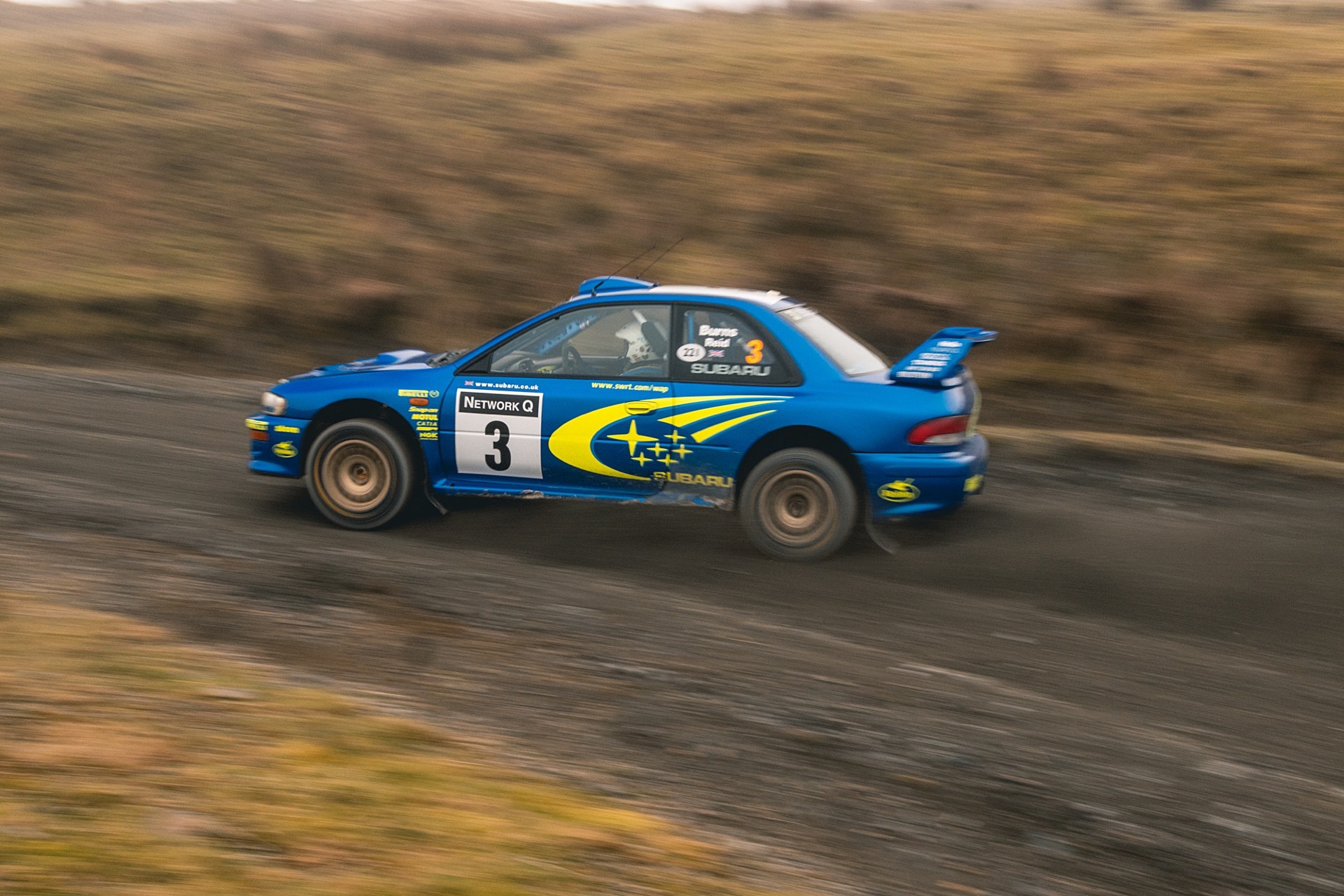 汽车的清单更加有趣,这次出售的是一辆真正的wrc赛车的斯巴鲁翼豹s6