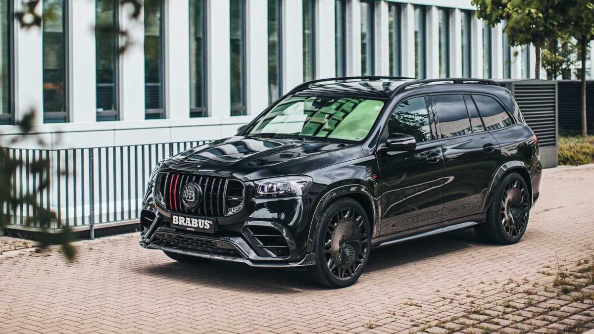 巴博斯操刀gls63,七座suv零百加速仅需3.8s