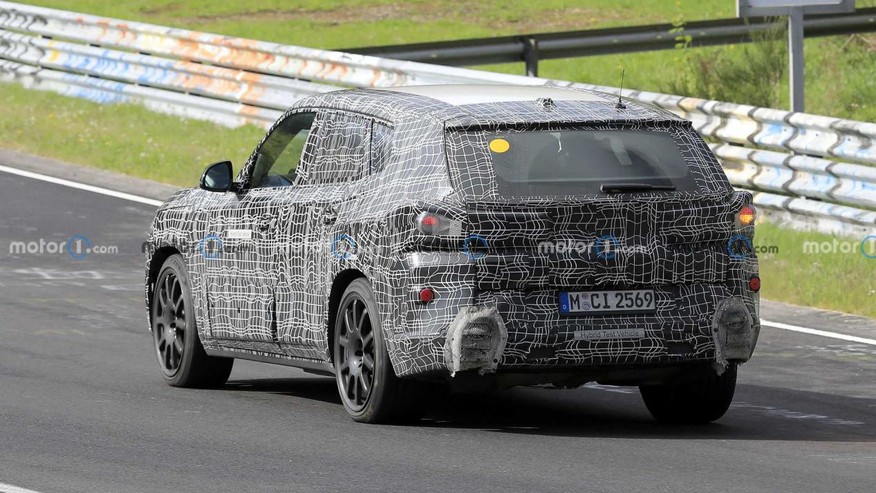 海外媒体曝光宝马x8phev谍照