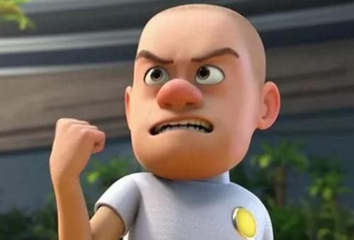 光头强得知变身手环利用了超级变身之后,人就再也变不回来了,而且还