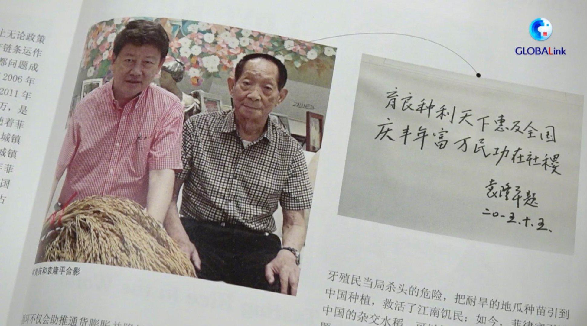 在菲律宾种杂交水稻的农民都知道袁隆平