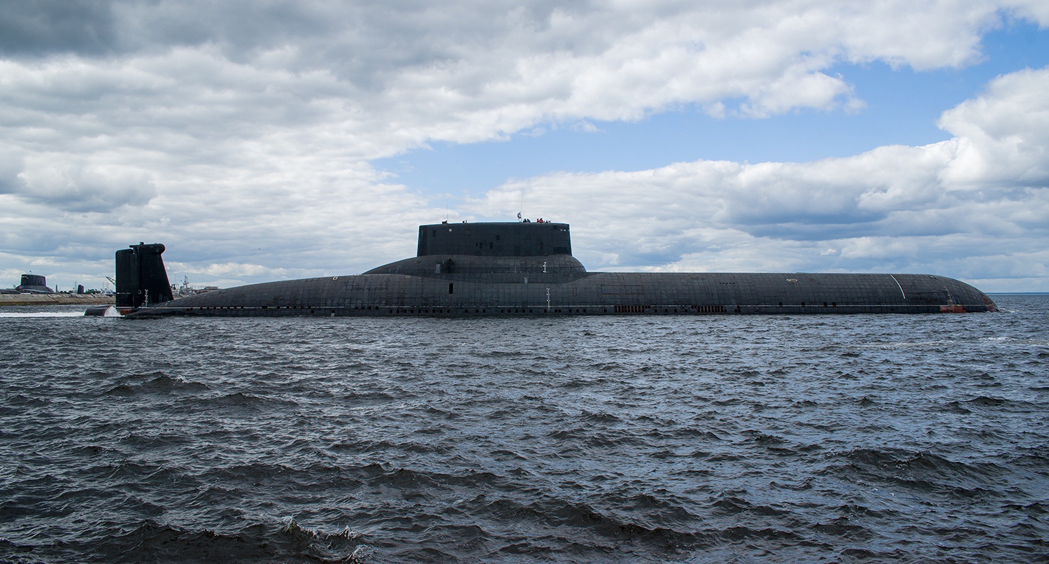 苏联台风级核潜艇设计建造规模庞大即将退出历史舞台