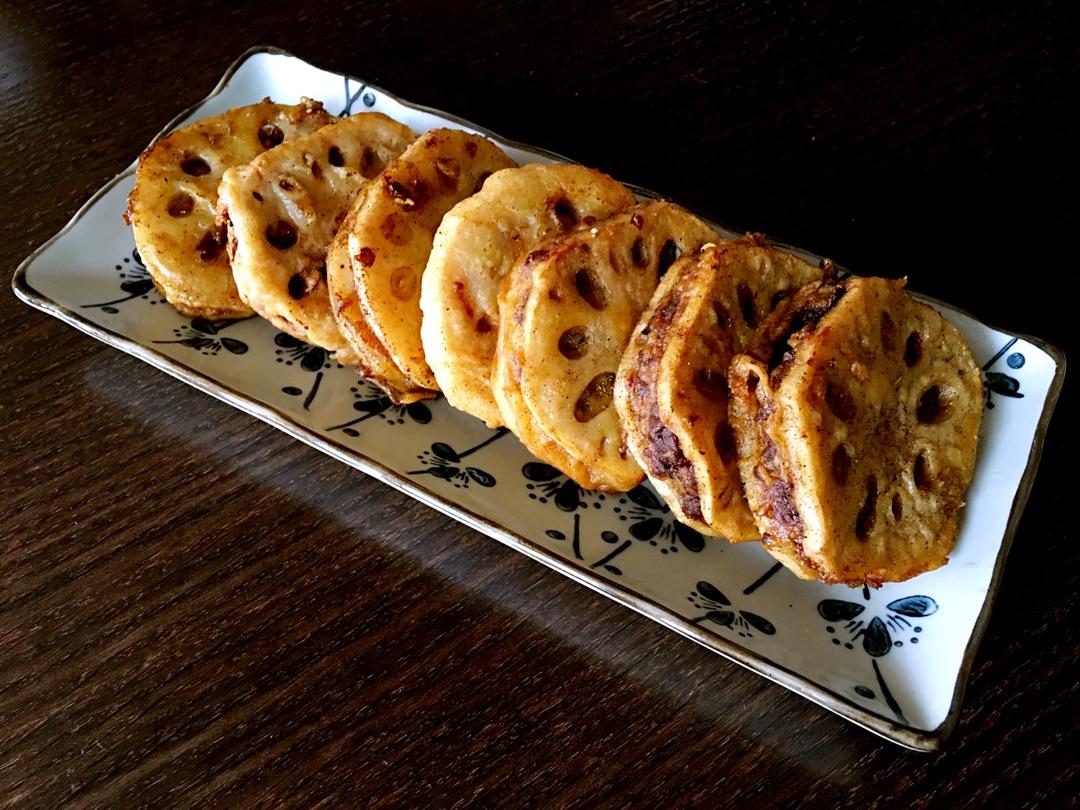 教你美味解馋的茄汁藕盒,好吃下饭又有营养,吃完就