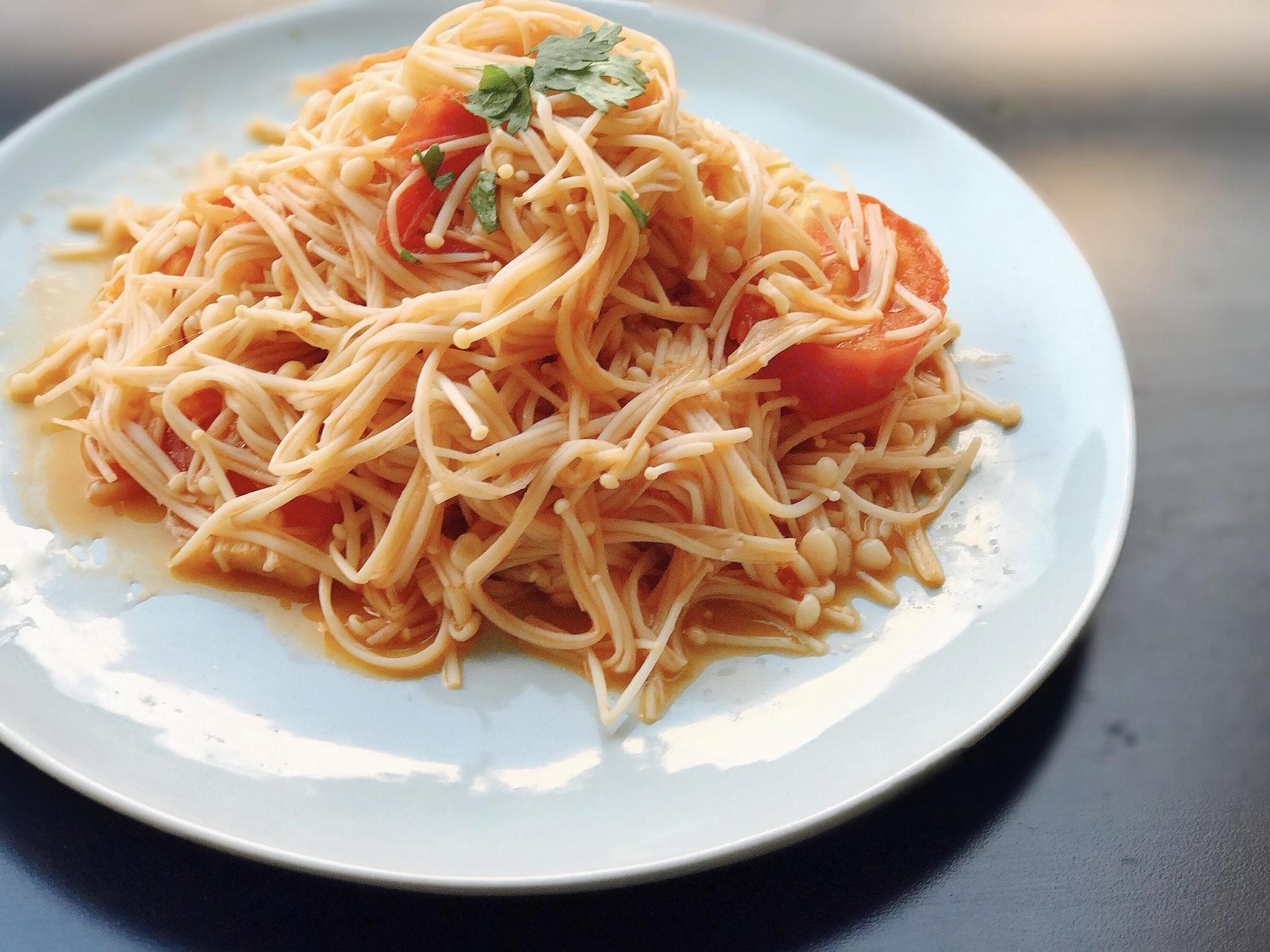 学会这样做番茄金针菇炒鸡蛋美味可口超下饭隔两天就要吃一次