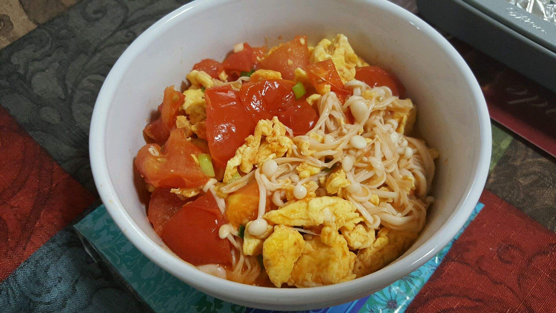 学会这样做番茄金针菇炒鸡蛋美味可口超下饭隔两天就要吃一次