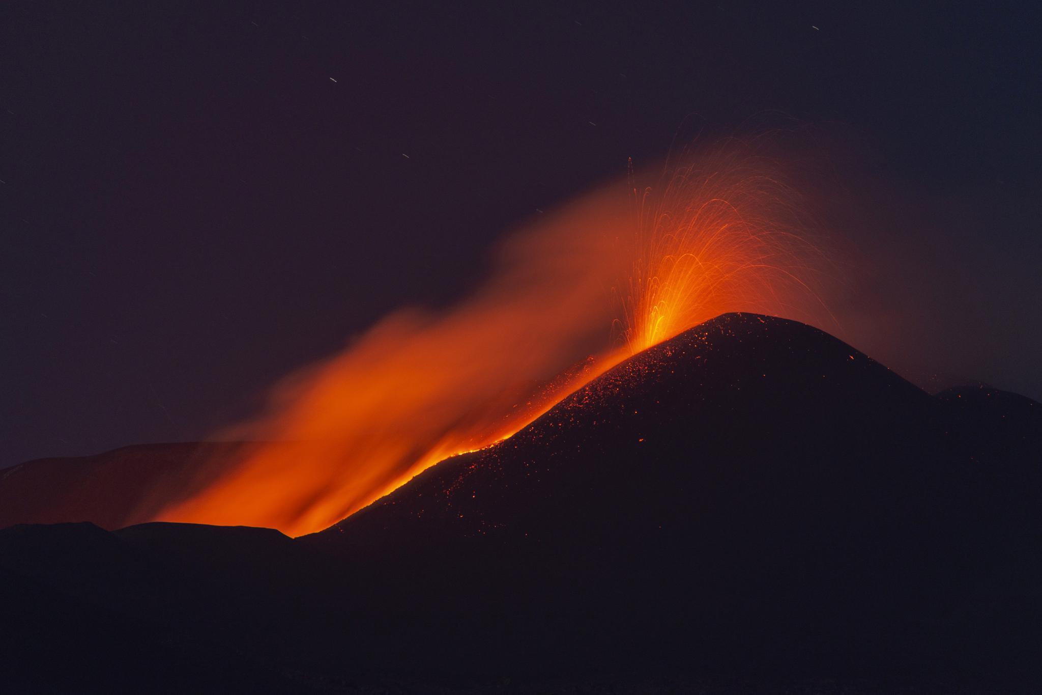 埃特纳火山喷发