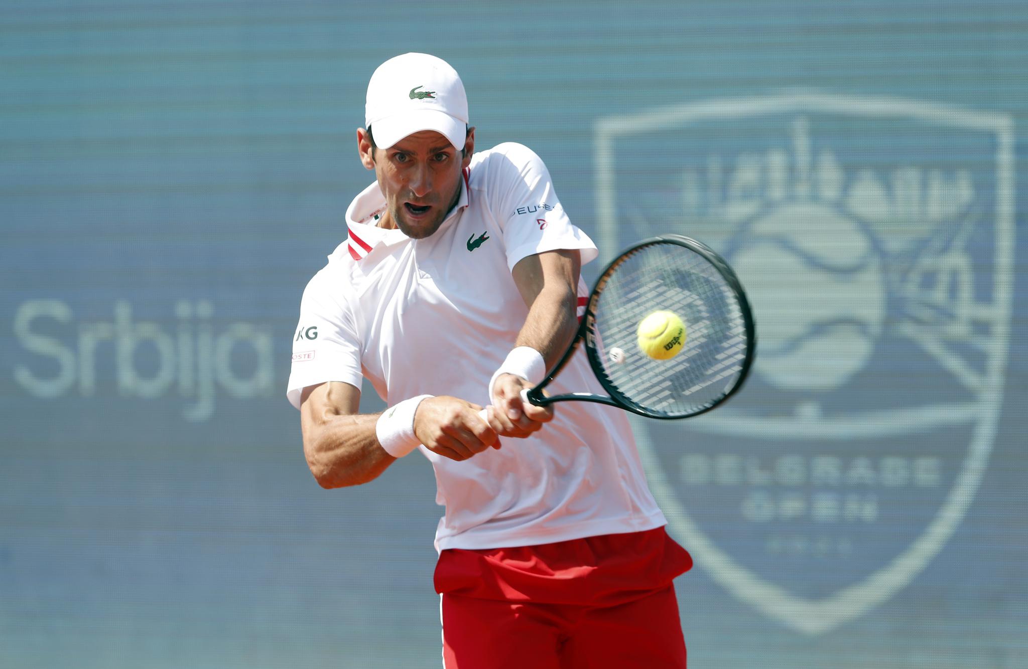 网球——贝尔格莱德公开赛:焦科维奇晋级