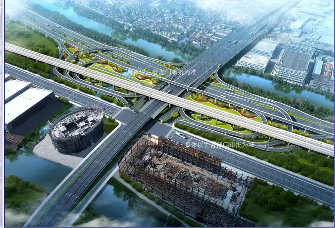 柯西柯北大利好杭中环柯桥段地面道路获批城区新添高架快速路