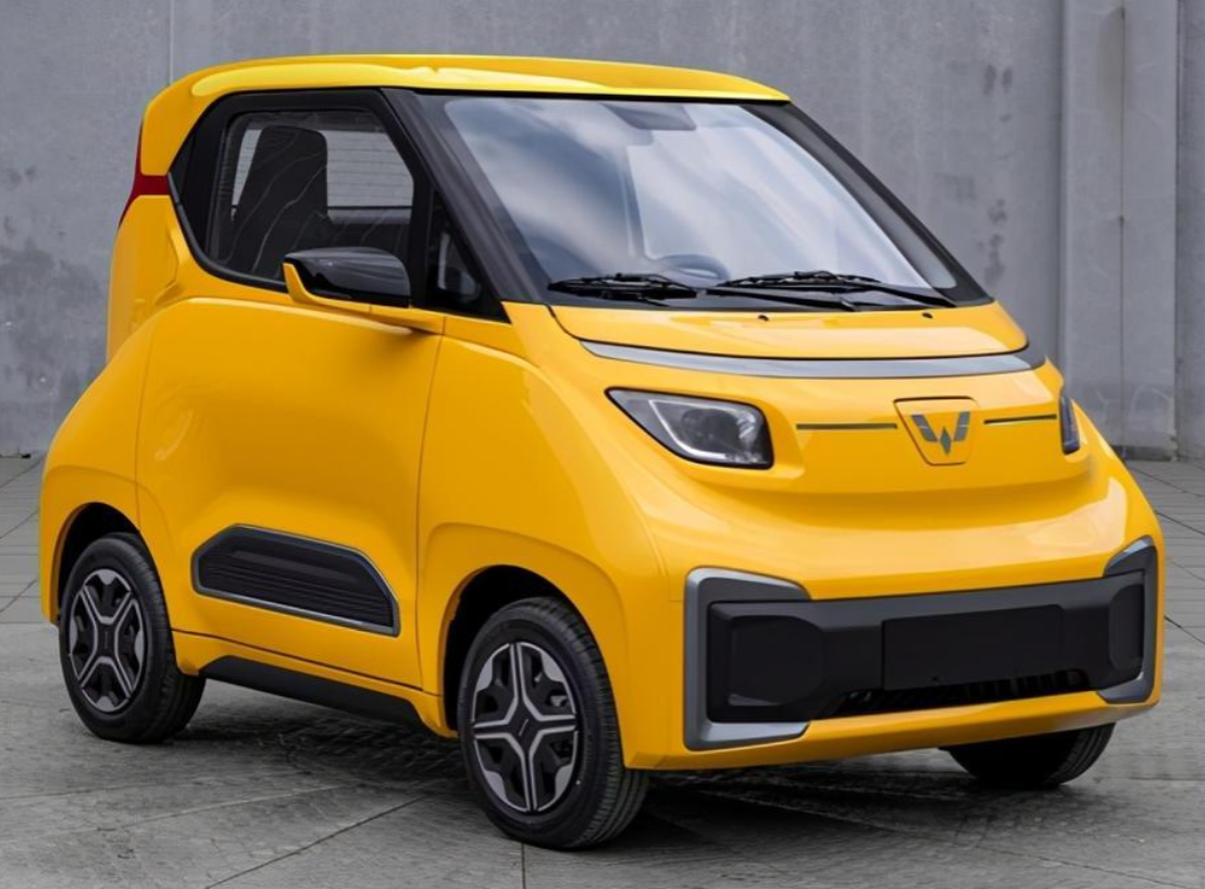 五菱版"smart"?新入门电动车出炉,两门两座造型呆萌-新浪汽车