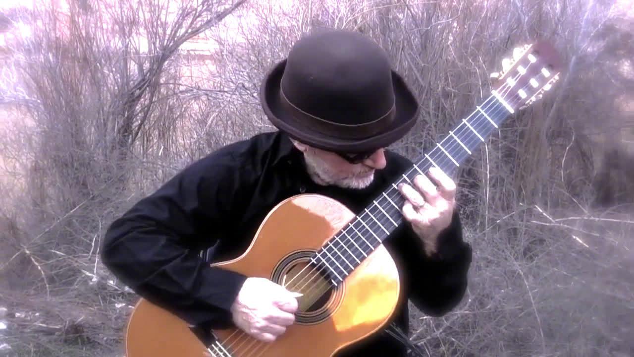 大师卢卡雷利古典吉他独奏《for claudia》