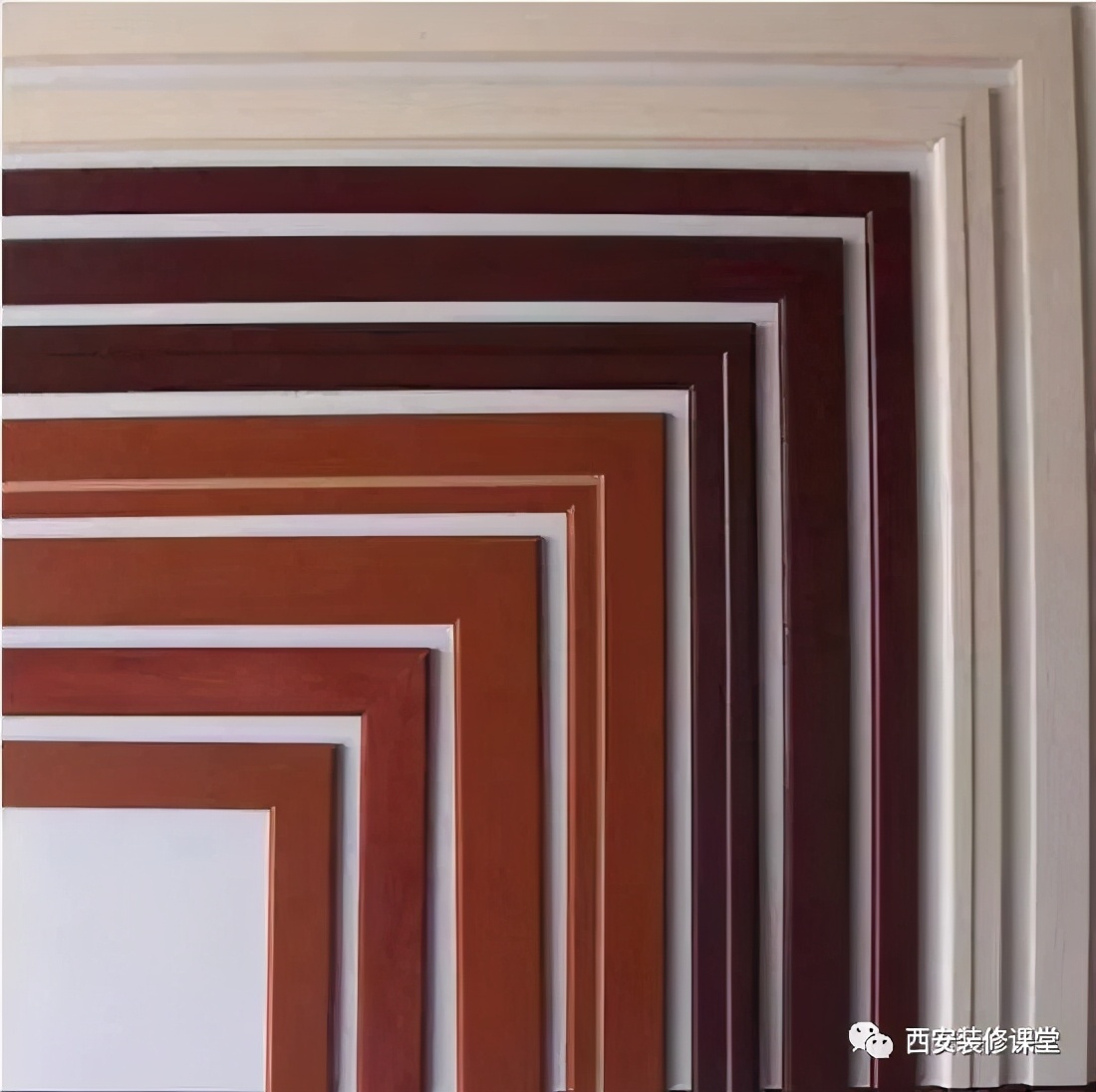 门套线宽窄不同,效果天地之差