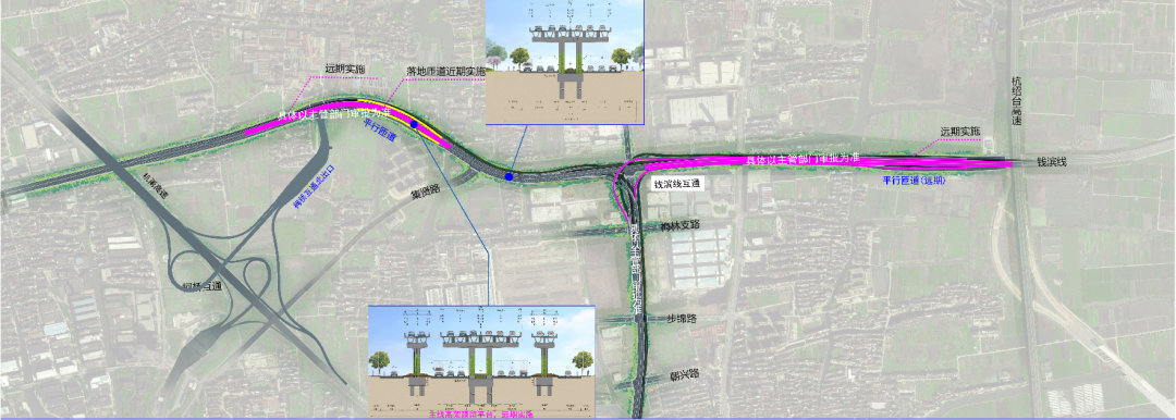 柯西柯北大利好杭中环柯桥段地面道路获批城区新添高架快速路