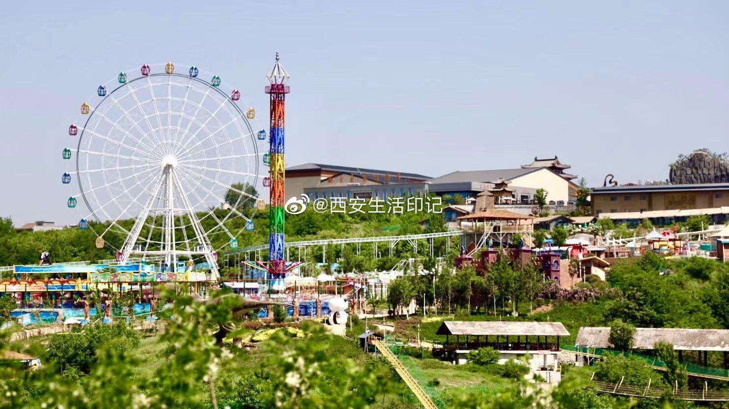 白鹿原影视城5周年7大项目免费玩