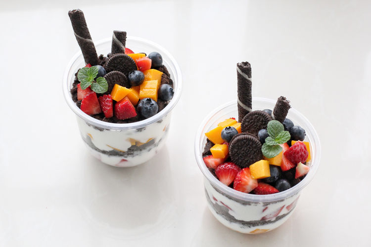 火爆ins的高颜值酸奶水果杯毫无难度小孩都能搞定好吃又好看