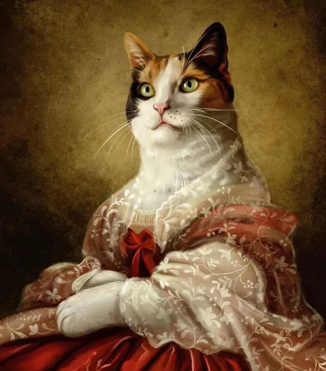 他画的猫咪都超治愈!