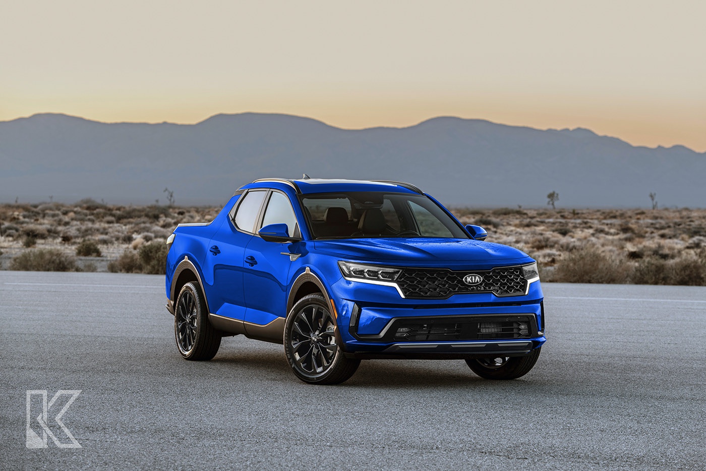 看起来很不错,起亚索兰托皮卡效果图曝光