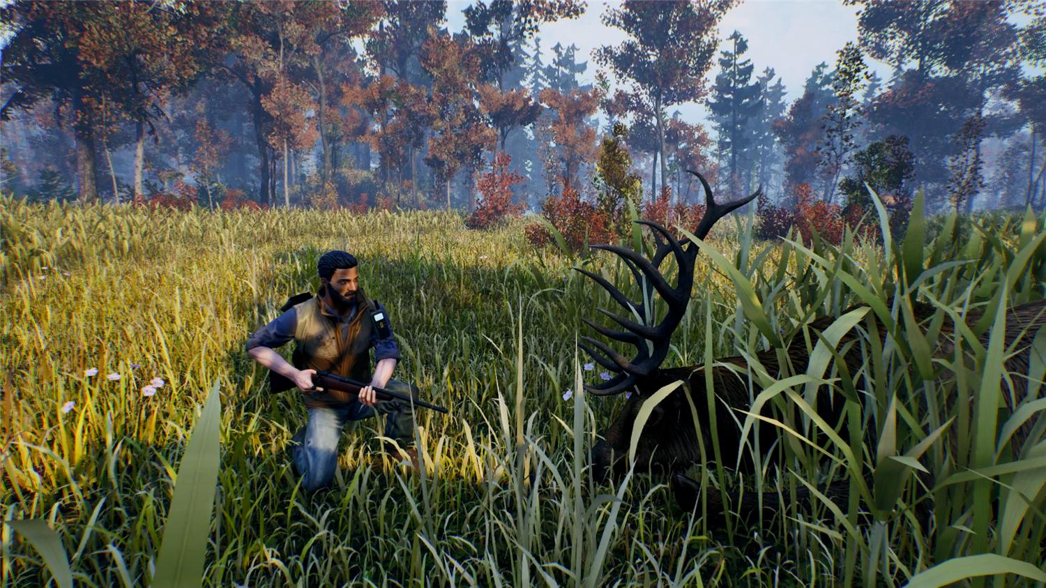 是时候当一回贝爷了,我在steam上发现了一款荒野生存类游戏