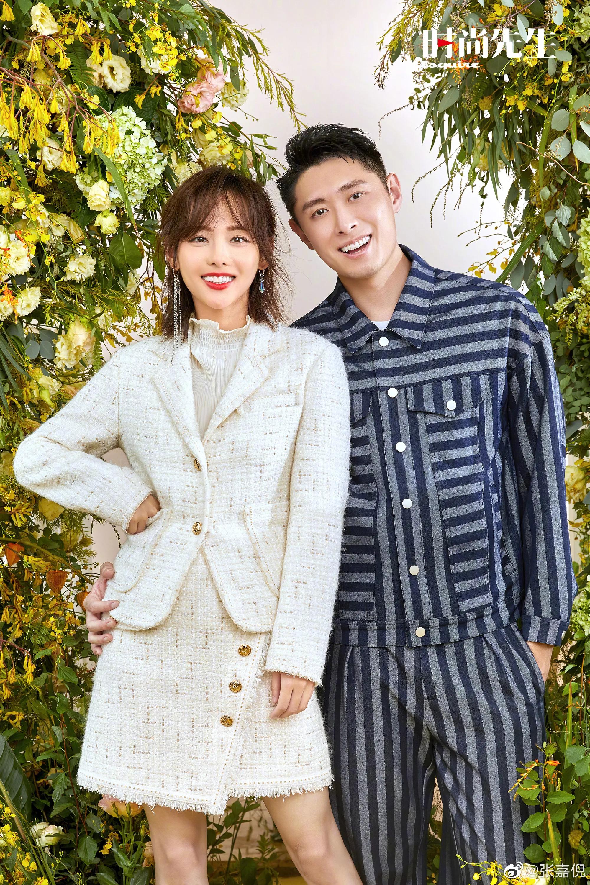 张嘉倪和买超的神仙爱情太让人羡慕了夫妻二人给足了彼此安全感