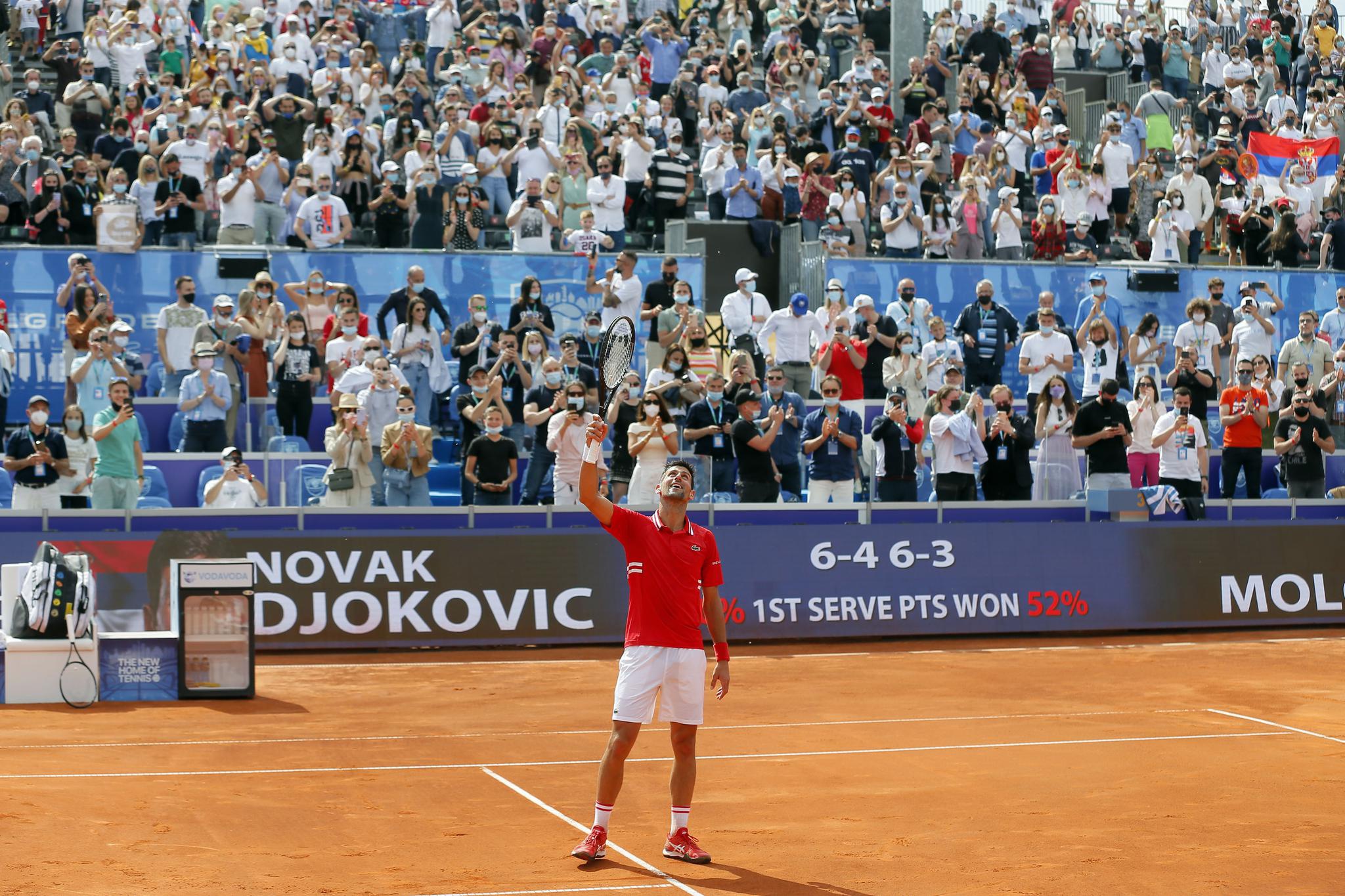 网球——贝尔格莱德公开赛:焦科维奇夺冠