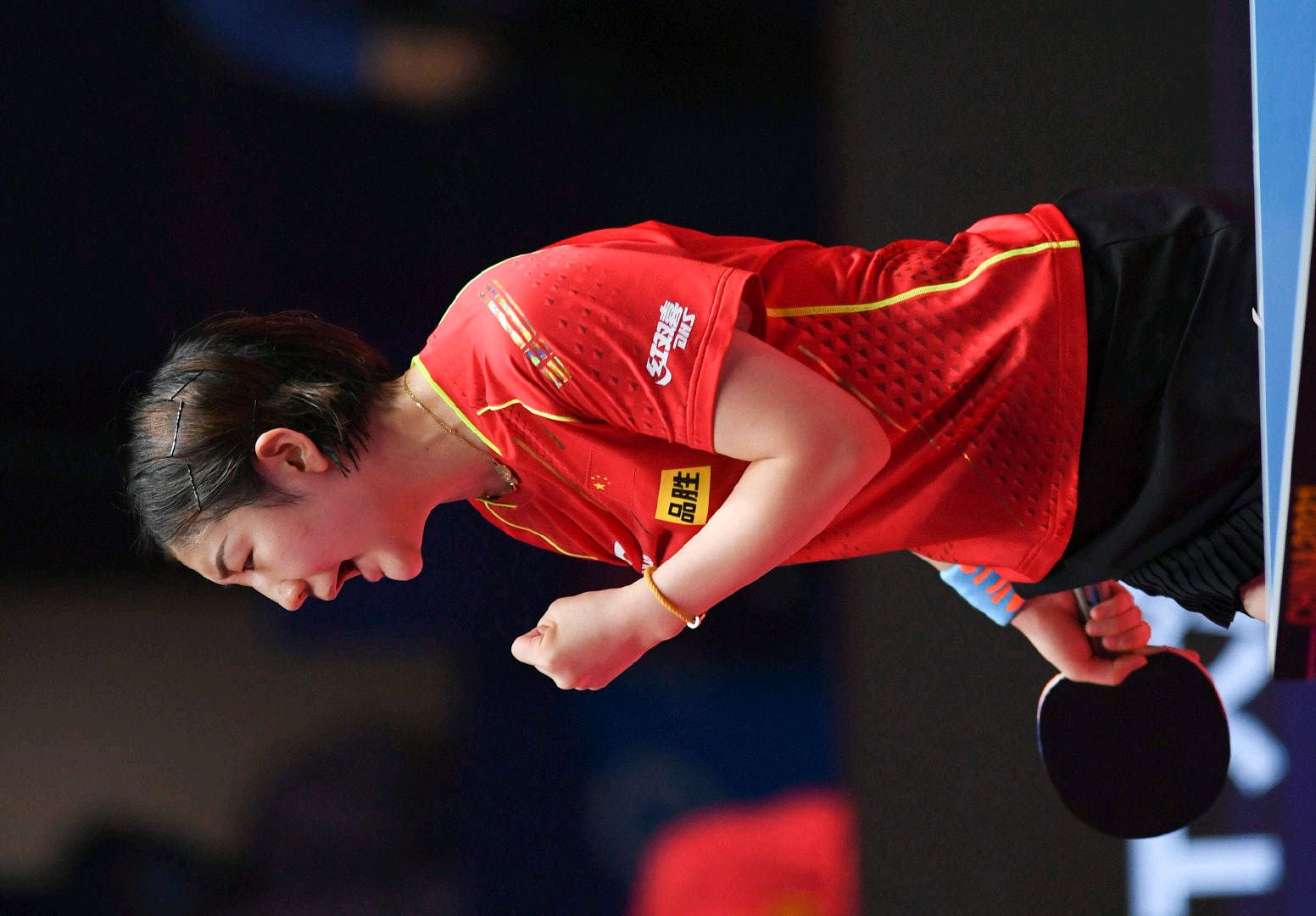 陈梦打球很聪明,对比赛节奏的掌控,深得马琳真传