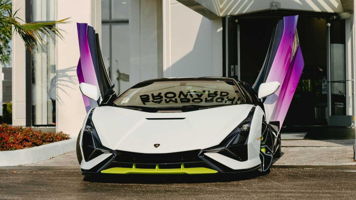 2000万的兰博基尼sian是什么样子