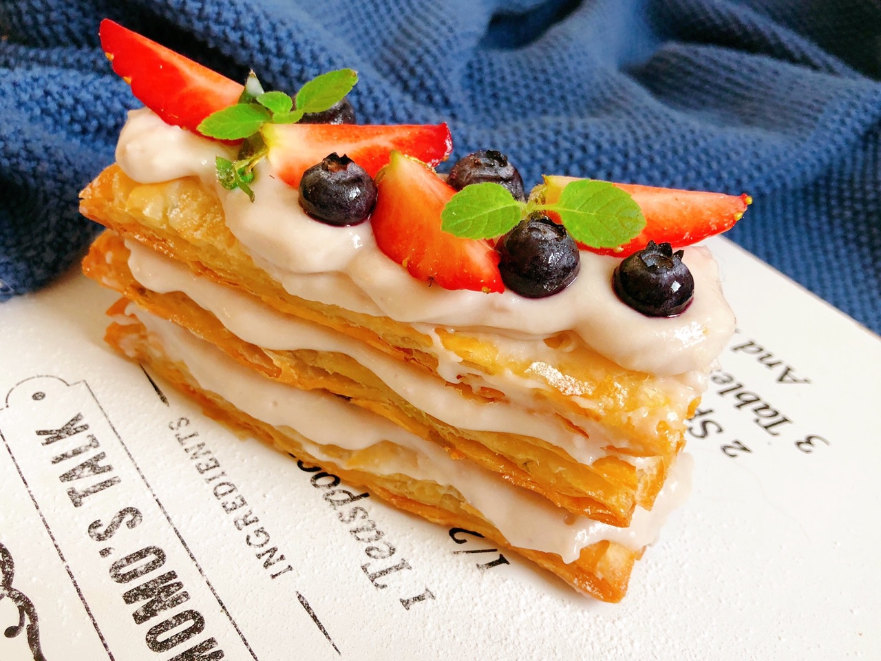 懒人必学的拿破仑酥只需手抓饼简单还好吃轻轻松松就能学会