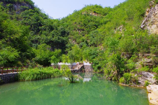 平山县清风峡:野景点也有好风景,就是门票有点小贵|清风峡|景点|景区