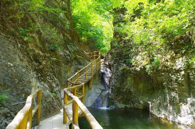 平山县清风峡:野景点也有好风景,就是门票有点小贵|清风峡|景点|景区