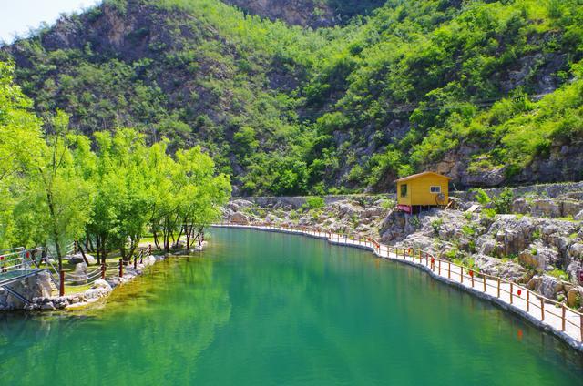 游平山县清风峡:野景点也有好风景,就是门票有点小贵