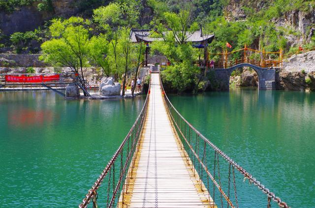 平山县清风峡:野景点也有好风景,就是门票有点小贵|清风峡|景点|景区