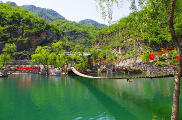 游平山县清风峡:野景点也有好风景,就是门票有点小贵