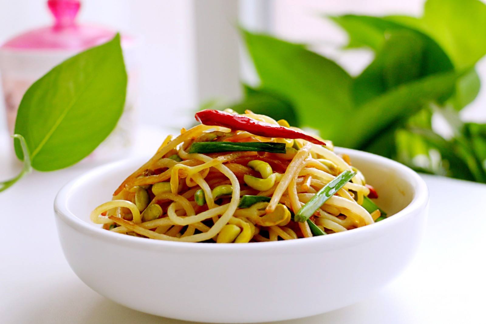 (4)凉拌黄豆芽3.