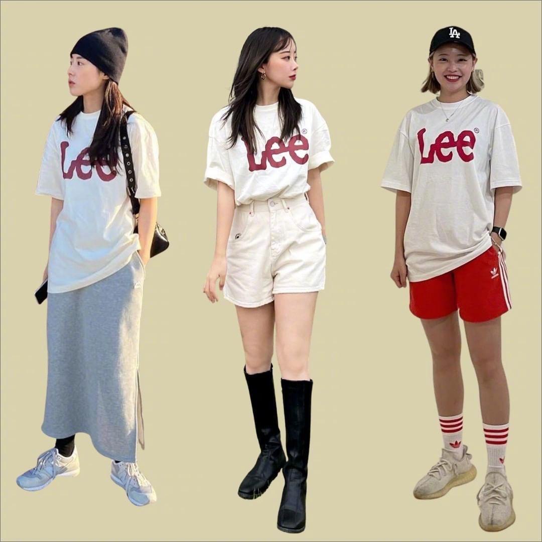 酷女孩的夏日oversizet恤穿搭指南太喜欢这范儿了