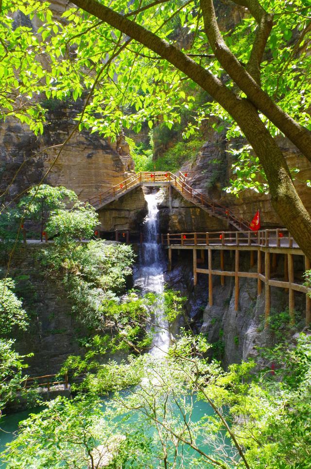 游平山县清风峡:野景点也有好风景,就是门票有点小贵