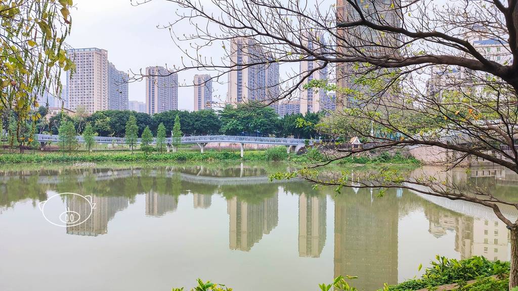 佛山|漫步怡海公园,怡海湖畔一河两岸的河堤公园