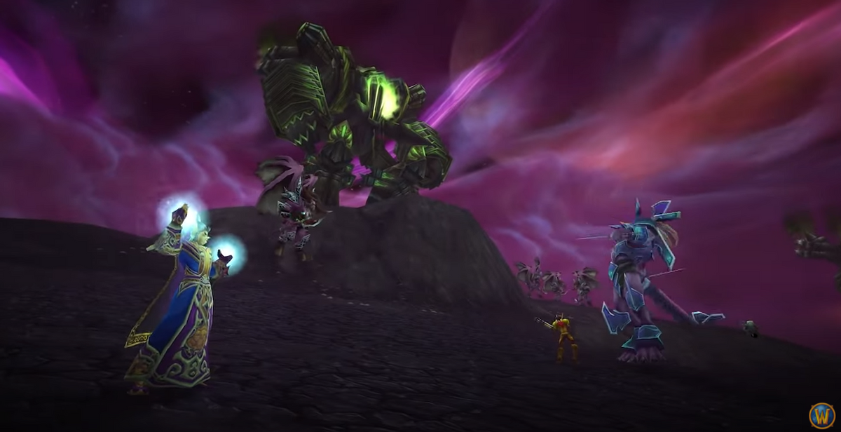 魔兽世界tbc怀旧服部落新种族血精灵登场